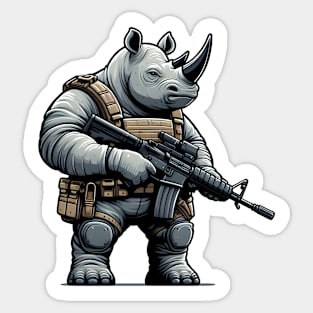 Tactical Rhino Sticker